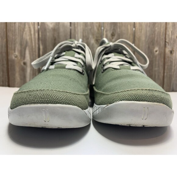 NoBull Sz Women’s 7.5 Men's 6  Canvas Trainer  olive Green  Shoes - Picture 3 of 9